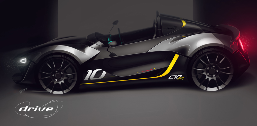 Zenos Cars Drive Edition E10R - Design Sketch 3