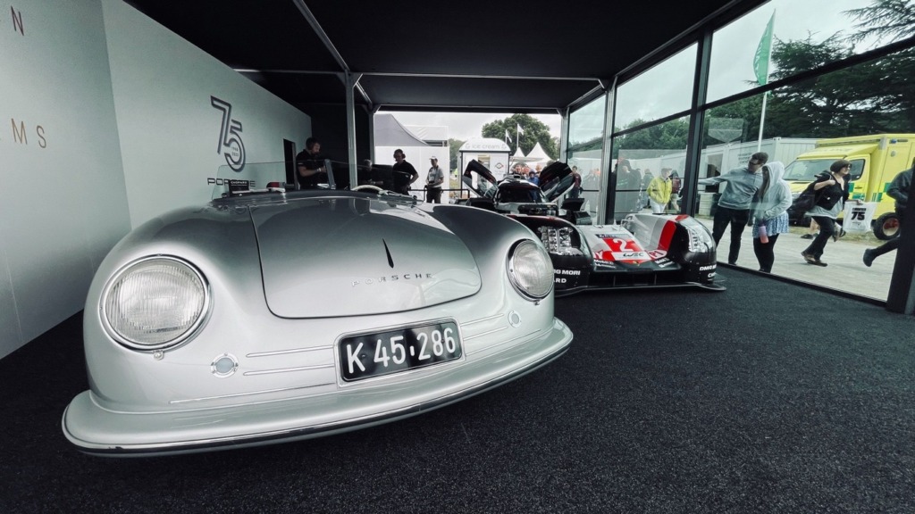 Goodwood Festival of Speed Porsche stand